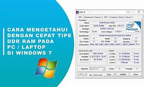 Cara Mengetahui Ram Laptop Hp